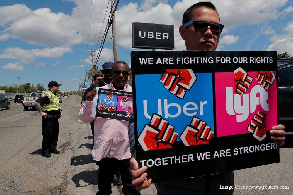 Uber, Lyft, and DoorDash strike